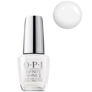 OPI Infinite Shine 2 Long-Wear Lacquer, Alpine Snow, White Long-Lasting